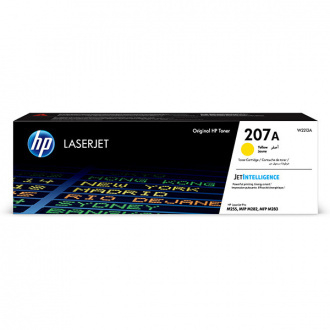 Cartuse toner - HP 207A Yellow LaserJet Toner Cartridge; pt. HP CLJ M255dw, M282nw, M283fdn/fdw, cap. 1250 pag