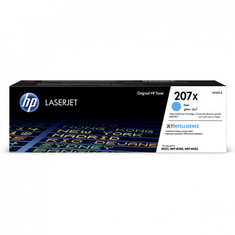 Cartuse toner - HP 207X Cyan LaserJet Toner Cartridge; pt. HP CLJ M255dw, M282nw, M283fdn/fdw, cap. 2450 pag