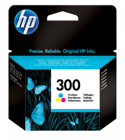 HP 300 Tri-colour Ink Cartridge with Vivera Inks