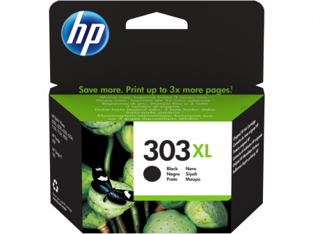 HP 303XL High Yield Black Original Ink Cartridge, pt. HP Envy Inspire 7200, 7900 ; cap. 600 pag