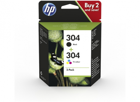Cartuse de cerneala - HP 304 Ink Cartridge Combo 2-Pack