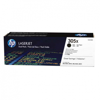 Cartuse toner - HP 305X Dual Pack Black LaserJet Toner Cartridge