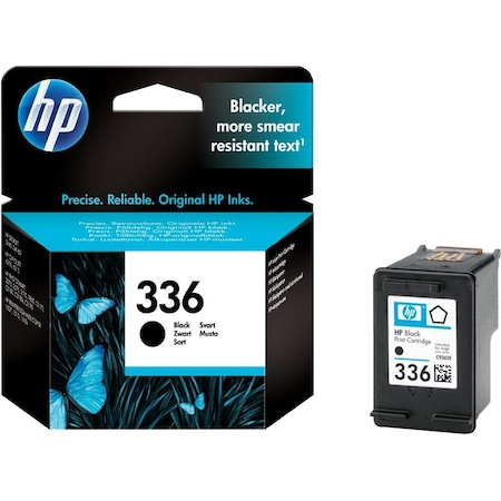 Cartuse de cerneala - HP 336 Black Inkjet Print Cartridge with Vivera Ink, aprox. 210 pag / 5% acoperire