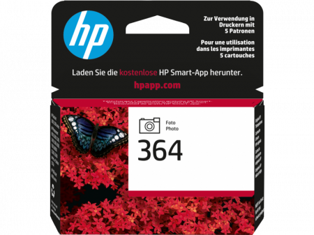 Cartuse de cerneala - HP 364 Photo Black Ink Cartridge with Vivera Ink