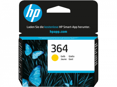 Cartuse de cerneala - HP 364 Yellow Ink Cartridge with Vivera Ink