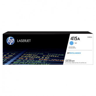 Cartuse toner - HP 415A Cyan LaserJet Toner Cartridge, pt. HP LJ M454, M479; cap. 2.1k pag
