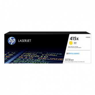 Cartuse toner - HP 415X Yellow LaserJet Toner Cartridge, pt. HP LJ M454, M479; cap. 6k pag