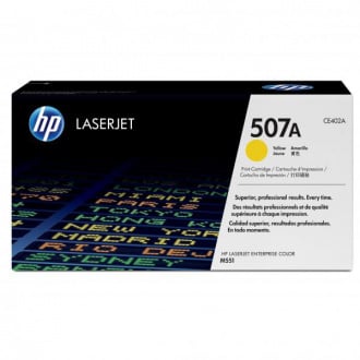 Cartuse toner - HP 507A Yellow LaserJet Toner Cartridge (6k)