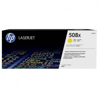 HP 508X High Yield Yellow Original LaserJet Toner Cartridge (9.5k)