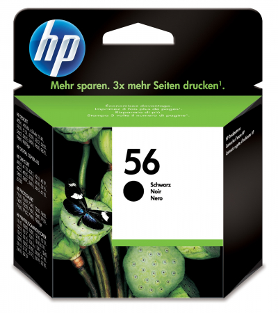 Cartuse de cerneala - HP 56 Black Inkjet Print Cartridge, 19 ml, aprox. 450 pag / 5% acoperire