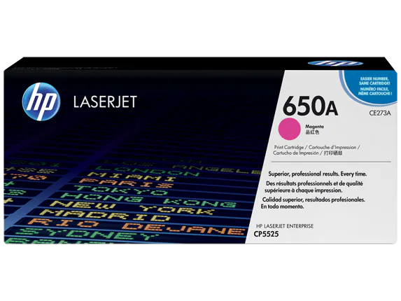 HP 650A Magenta LaserJet Toner Cartridge (15.000 pag)