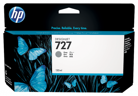HP 727 130-ml Gray Ink Cartridge