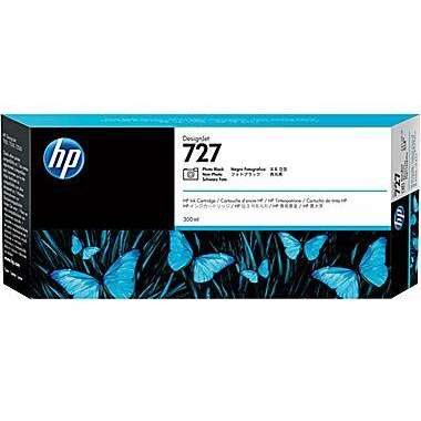 HP 727 300-ml Photo Black DesignJet Ink Cartridge