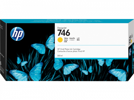 Cartuse de cerneala - HP 746 300-ml Yellow DesignJet Ink Cartridge