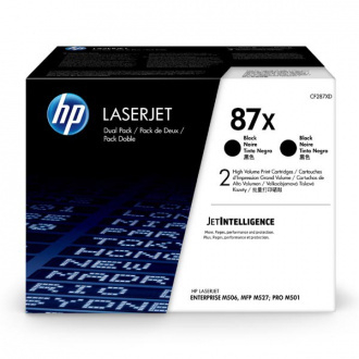 Cartuse toner - HP 87X 2-pack High Yield Black Original LaserJet Toner Cartridges (2 x 18k)
