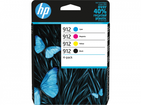 Cartuse de cerneala - HP 912 CMYK Original Ink Cartridge 4-Pack
