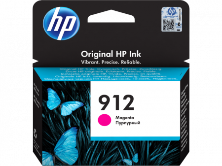 Cartuse de cerneala - HP 912 Magenta Original Ink Cartridge, pt. OfficeJet 8013/8023, cap.315  pag