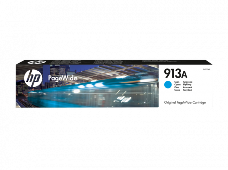 Cartuse de cerneala - HP 913A Cyan Original PageWide Cartridge, HP PageWide 352dw, 377dw (3k pag)