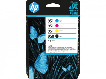 Cartuse de cerneala - HP 950 Black / 951 CMY Original Ink Cartridge 4-Pack