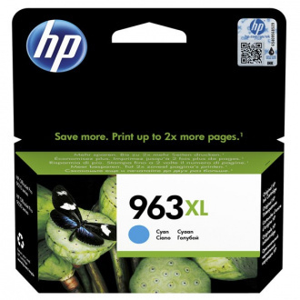 Cartuse de cerneala - HP 963XL High Yield Cyan Original Ink Cartridge, pt. OfficeJet Pro 901x/902x, cap. 1600 pag
