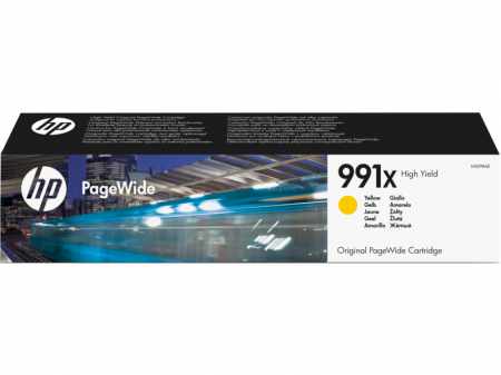 Cartuse de cerneala - HP 991X High Yield Yellow Original PageWide Cartridge, PageWide 750dn, 772dn, 777z, 16k pag