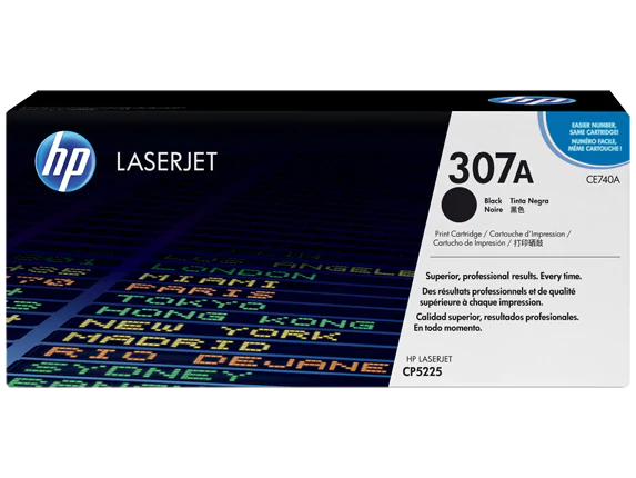 Cartuse toner - HP Color LaserJet 307A - CP5225 Black Print Cartridge (7.000 pag)