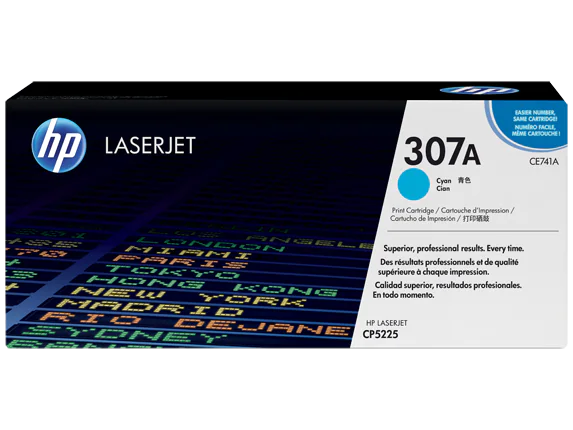 Cartuse toner - HP Color LaserJet 307A - CP5225 Cyan Print Cartridge (7.300 pag)