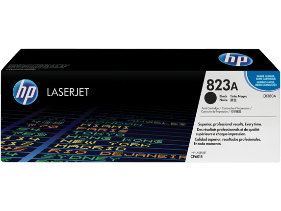 Cartuse toner - HP 823A - Color LaserJet CP6015 Black Cartridge (16.500pag)