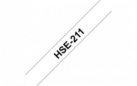 Benzi pentru etichete - HSE211 5.8mm Black on White Heat Shrink Tube
