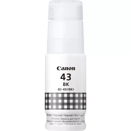 Cartuse de cerneala - INK GI-43 BK, Black Ink Bottle, pt. G540, G640, cap. 3.700 pag