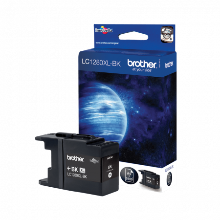 Cartuse de cerneala - LC1280XLBK - High Yield Black Ink Cartridge (2400 Copies) for MFC-J5910DW/MFC-J6510DW/MFC-J6910DW