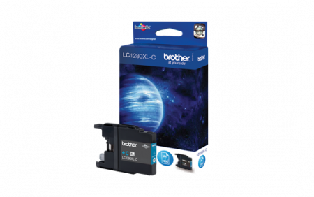 Cartuse de cerneala - LC1280XLC - High Yield Cyan Ink Cartridge (1200 Copies) for MFC-J5910DW/MFC-J6510DW/MFC-J6910DW