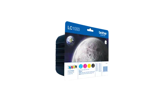 LC1000VALBP Ink Set LC1000 ,for DCP-130C/330C/540CN,MFC-240C/440CN/660CN,DCP-350C/560CN/770CW,MFC-465CN contine BK/M/C/Y [1]