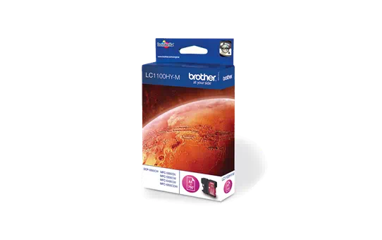 LC1100HYM Magenta ink. Pt.Brother MFC5895CW/DCP6690CW/MFC6490CW/6890CDW (750 pag) [1]