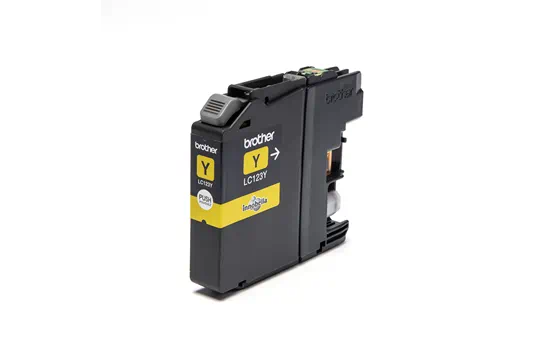 LC123Y, Ink Cartridge Yellow forMFC-J4410DW/MFC-J6520DW (600 pagini) [2]