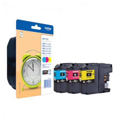 Cartuse de cerneala - LC125XLRBWBP, High Yield Ink Cartridge for MFC-J4410DW/MFC-J4510DW RBW contine C/M/Y