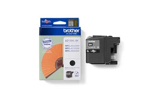 LC129XLBKBP Cartus cerneala Negru, 2400 pagini pentru MFC-J6520DW /MFC-J6920DW cutie de plastic- [1]