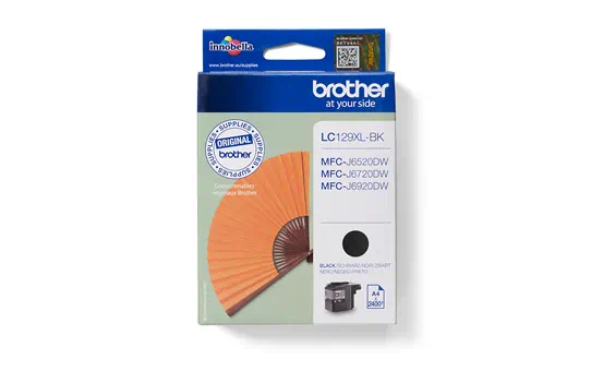 Cartuse de cerneala - LC129XLBKBP Cartus cerneala Negru, 2400 pagini pentru MFC-J6520DW /MFC-J6920DW cutie de plastic-