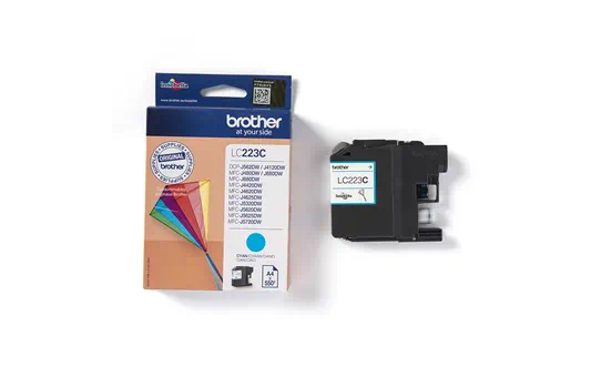 LC223C, Ink Cartridge Cyan for DCP-J4120DW/MFC-J4420DW/MFC-J4620DW/MFC-J5320DW/MFC-J5620DW/MFC-J5720DW (550 pagini) [1]