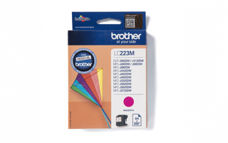 LC223M, Ink Cartridge Magenta for DCP-J4120DW/MFC-J4420DW/MFC-J4620DW/MFC-J5320DW/MFC-J5620DW/MFC-J5720DW (550 pagini)