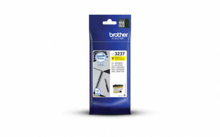 Cartuse de cerneala - LC3237Y, Ink Cartridge Yellow for MFC-J5945DW/MFC-J6945DW/MFC-J6947DW (1.500 pagini)