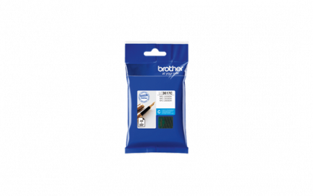 Cartuse de cerneala - LC3617C, Ink Cartridge Cyan for  MFC-J2330DW/MFC-J3530DW/MFC-J3930DW (550 pagini)