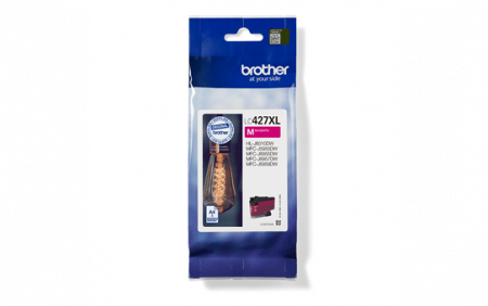 Cartuse de cerneala - LC427XLM, Ink Cartridge HC Magenta for  MFC-J5955DW/MFC-J6955DW/MFC-J6957DW/HL-J6010DW (5.000 pagini)