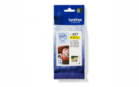 Cartuse de cerneala - LC427Y, Ink Cartridge Yellow for MFC-J5955DW/MFC-J6955DW/MFC-J6957DW/HL-J6010DW (1.500 pagini)