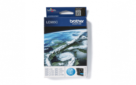 Cartuse de cerneala - LC985C Cartus cyan 260 pagini pentru DCP-J125/DCP-J315W/DCP-J515W/MFC-J415W