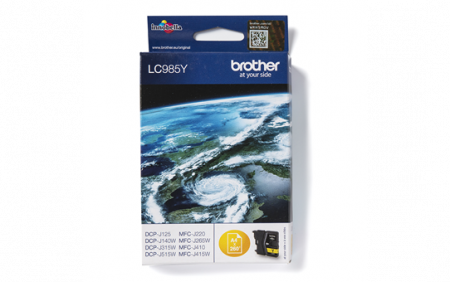 Cartuse de cerneala - LC985Y Cartus yellow 260 pagini pentru DCP-J125/DCP-J315W/DCP-J515W/MFC-J415W