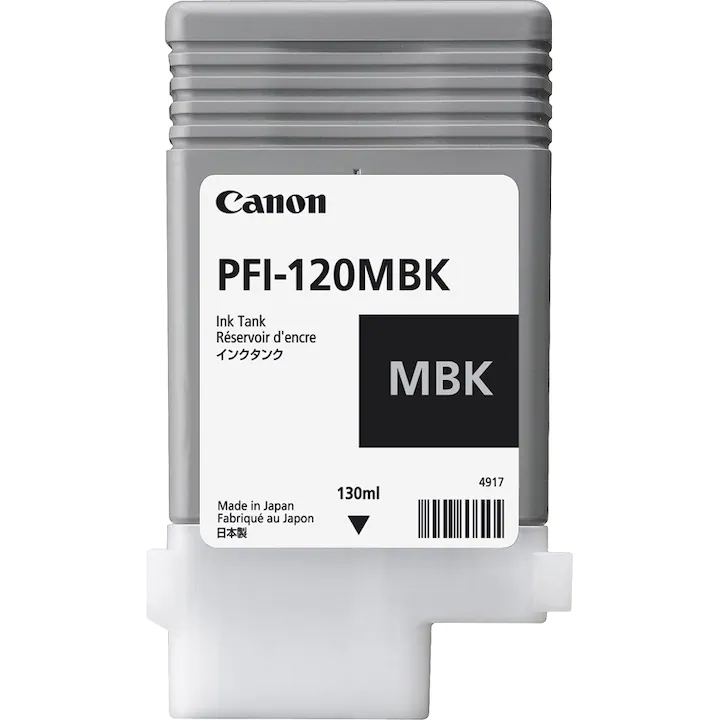 PFI-120MBK Matte Black , pt. TM-200/205/300/305, 130ml [0]