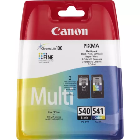 Cartuse de cerneala - PG-540/CL-541 MULTI INK VALUE PACK (Black & Colour Cartridges) for MG2150/3150