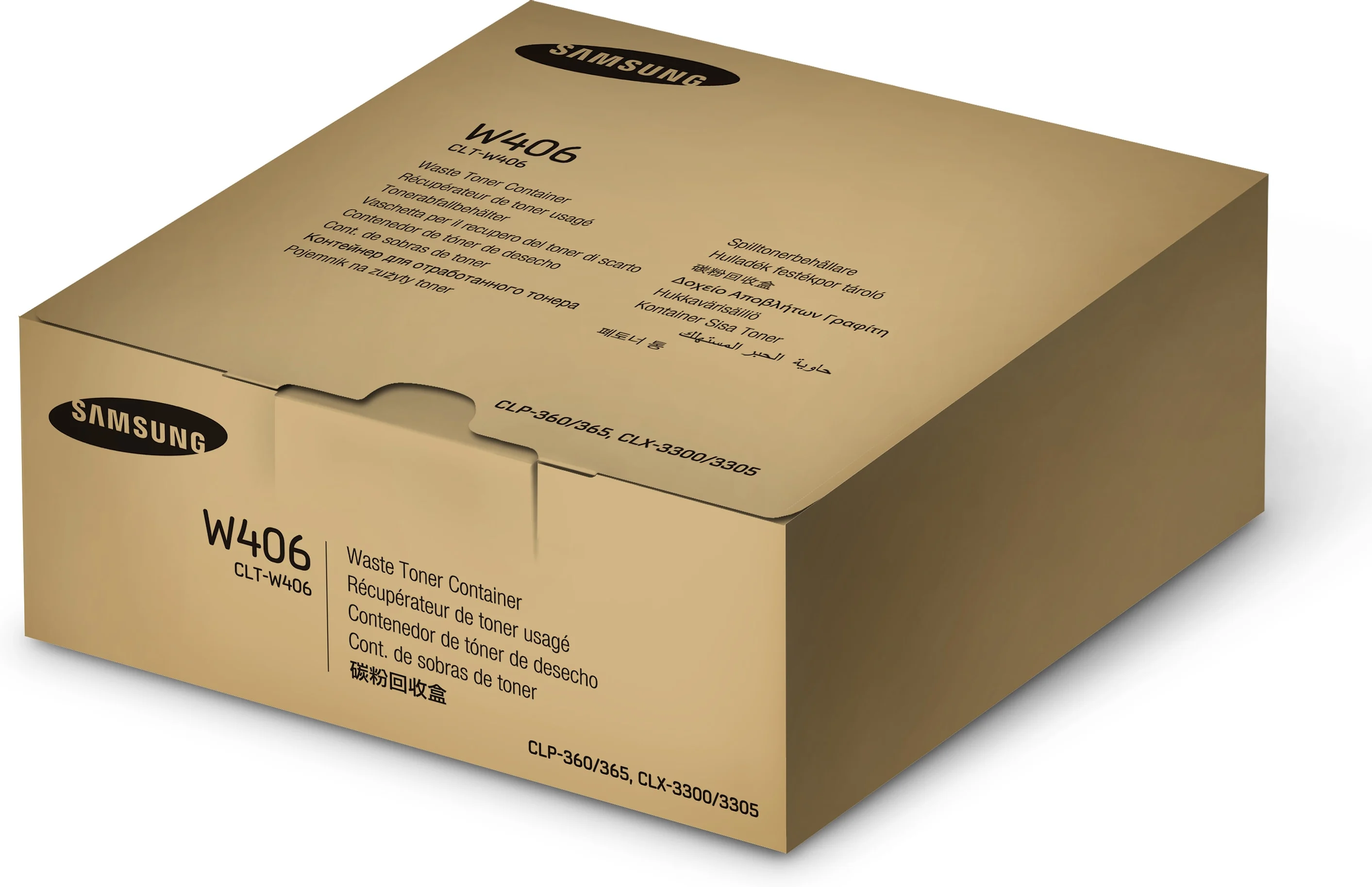 Cartuse toner - Samsung CLT-W406 - CMYK Waste Toner Container - Blk 7,500, Clr 1,750 page yield CLP-365W, CLX-3305FW