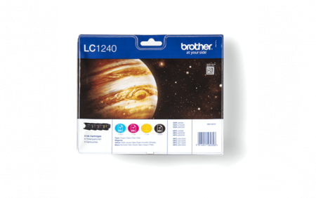 Cartuse de cerneala - Set cartuse cerneala Brother B+C+M+Y LC1240VALBP